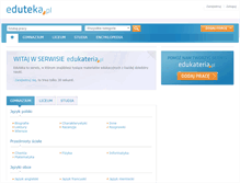 Tablet Screenshot of eduteka.pl